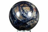 Deep Blue, Polished Sodalite Sphere #241704-1
